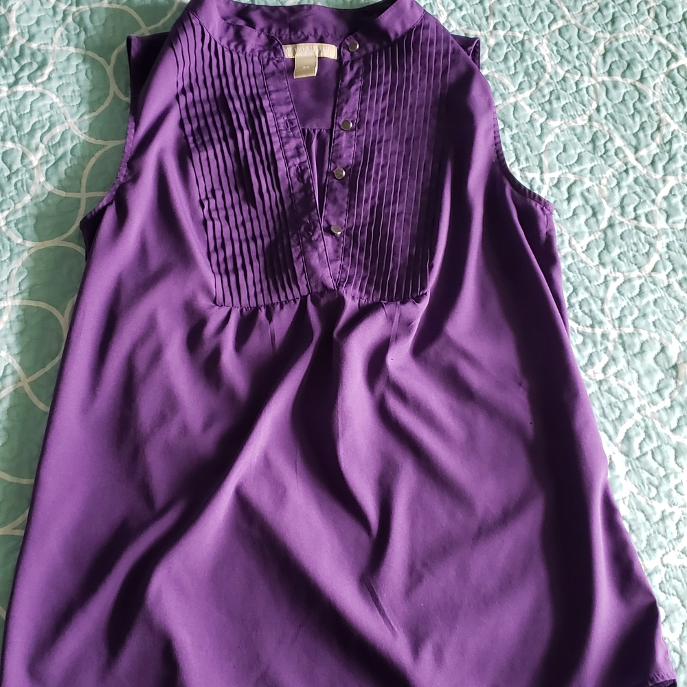 Banana Republic Purple Top